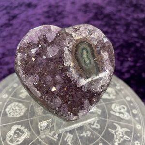 Pink Druzy Heart 💓🤍💓
PDH1